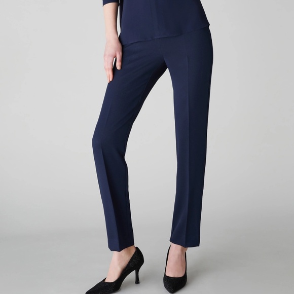 Mariella dress navy blue skinny pants - Picture 1 of 1